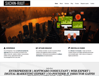 sachin-raut.com screenshot