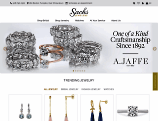 sachsjewelers.com screenshot