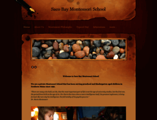 sacobaymontessorischool.com screenshot