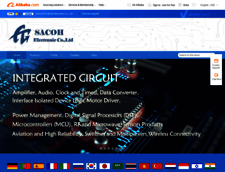 sacoh.en.alibaba.com screenshot