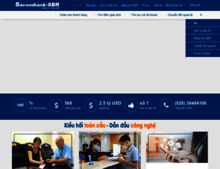 sacombank-sbr.com.vn screenshot