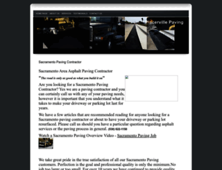 sacpaving.com screenshot