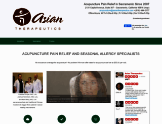 sacramento-acupuncture.com screenshot