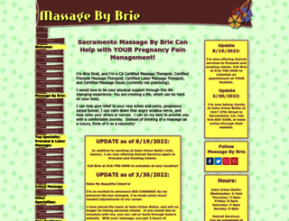 sacramento-massage-by-brie.com screenshot