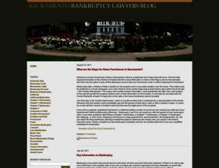 sacramentobankruptcylawyersblog.com screenshot