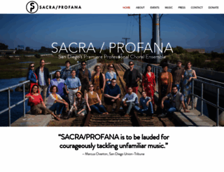 sacraprofana.org screenshot