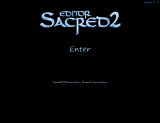 sacred2editor.altervista.org screenshot