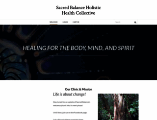 sacredbalance.co.nz screenshot