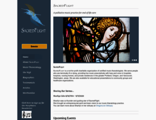 sacredflight.org screenshot