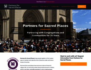sacredplaces.org screenshot