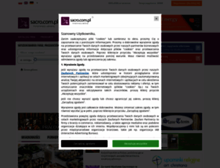 sacro.com.pl screenshot
