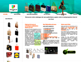 sacs-papier-publicitaires.fr screenshot