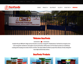 sacsfoods.com screenshot