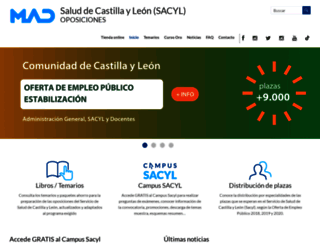 sacyl.mad.es screenshot