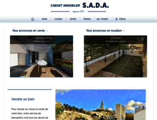 sadaimmobilier.com screenshot