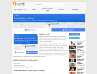 sadakat.nedir.com screenshot