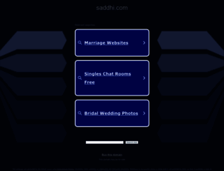 saddhi.com screenshot