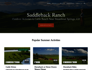 saddlebackranch.net screenshot