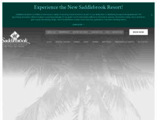 saddlebrook.com screenshot