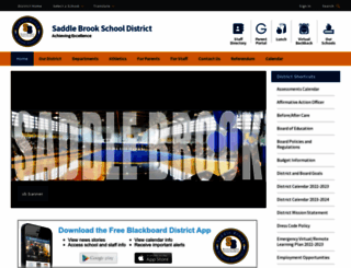 saddlebrookschools.org screenshot