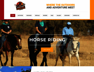 saddlecreekadventures.co.za screenshot