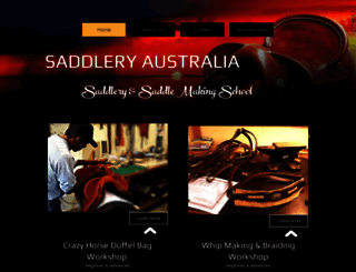 saddleryaustralia.com.au screenshot
