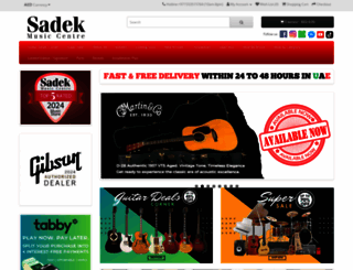 sadek-music.com screenshot