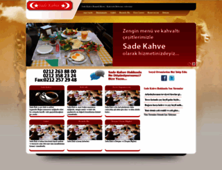 sadekahve.com screenshot