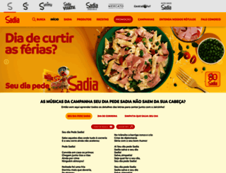 sadia.com.br screenshot