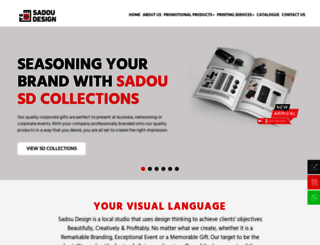 sadoudesign.com screenshot