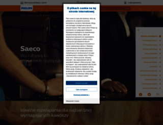 saeco.home.pl screenshot