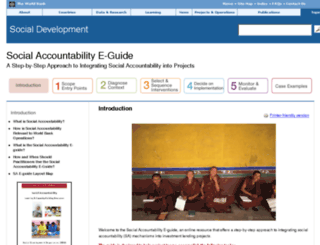 saeguide.worldbank.org screenshot