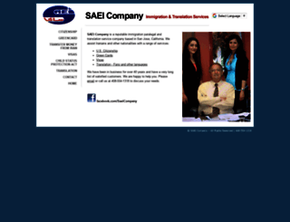 saeicompany.com screenshot