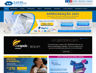 saesp-sp.com.br screenshot