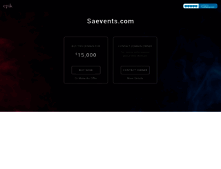 saevents.com screenshot