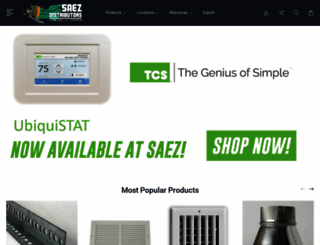 saezdistributors.com screenshot