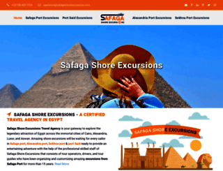 safagashoreexcursions.com screenshot
