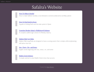 safalra.com screenshot