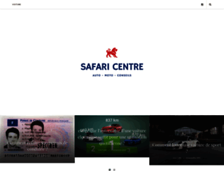 safari-centre.com screenshot