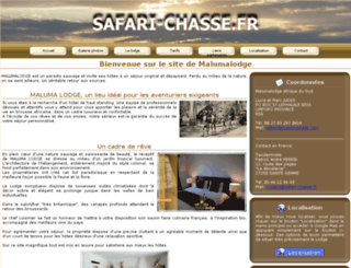 safari-chasse.fr screenshot