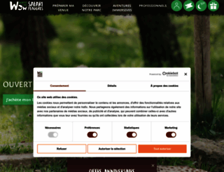 safari-peaugres.com screenshot