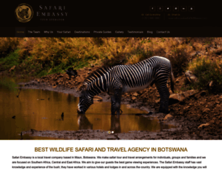 safariembassy.com screenshot