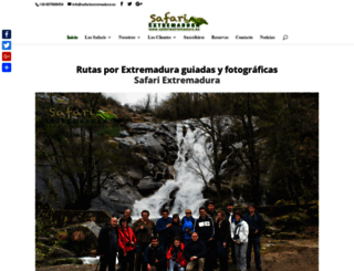 safariextremadura.es screenshot