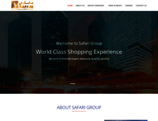 safarigroup.net screenshot