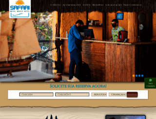 safarihotel.com.br screenshot