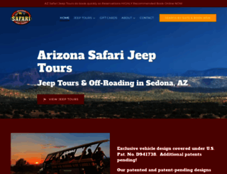 safarijeeptours.com screenshot