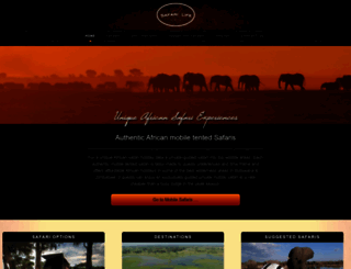 safarilifeafrica.com screenshot