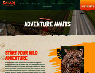 safariniagara.com screenshot