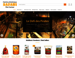 safaripetcenter.com screenshot