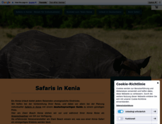 safaris-in-kenia.de screenshot